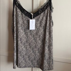 NWT Grace and Lace eyelash lace camisole